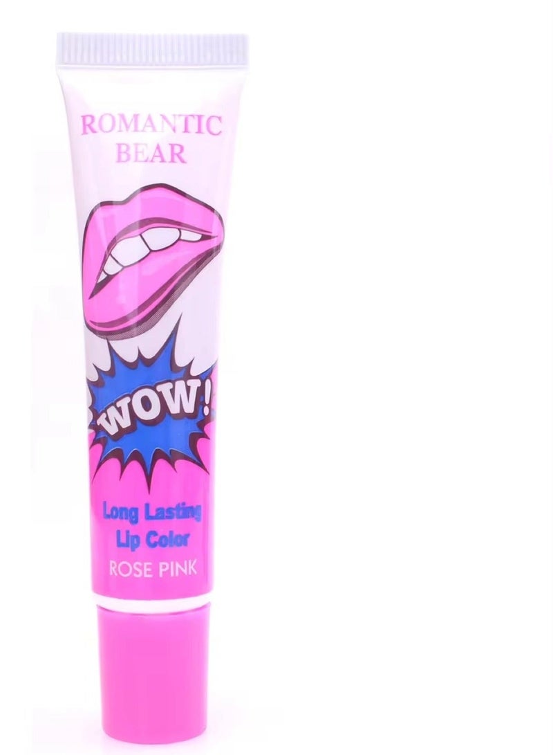 Romantic bear One Pcs Romantic Bear Wow Lipstick Tattoo Magic for Naturally Radiant Lips Assorted - Image 1